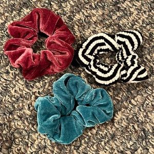 Hair scrunchies